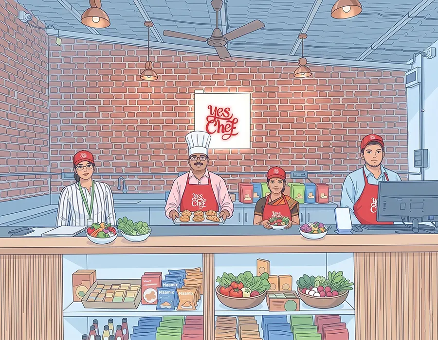 YesChef cafeteria team